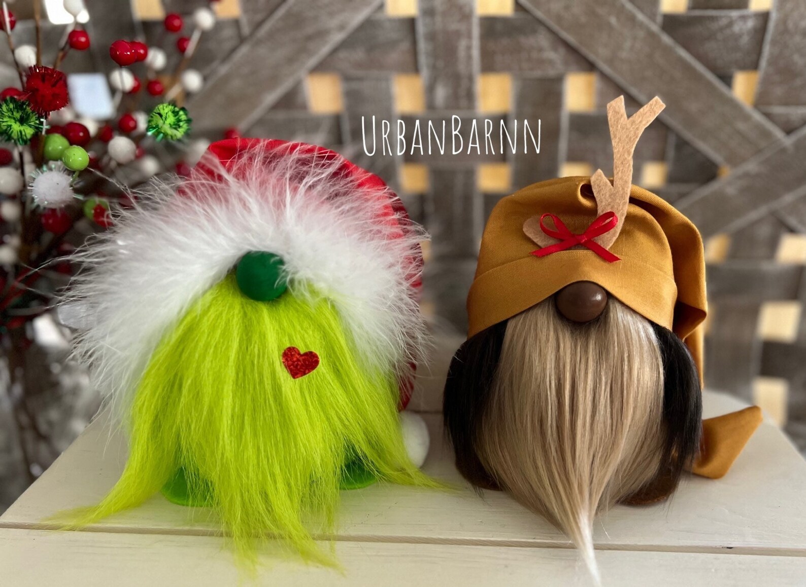 Grinch Gnome Max Gnome Etsy