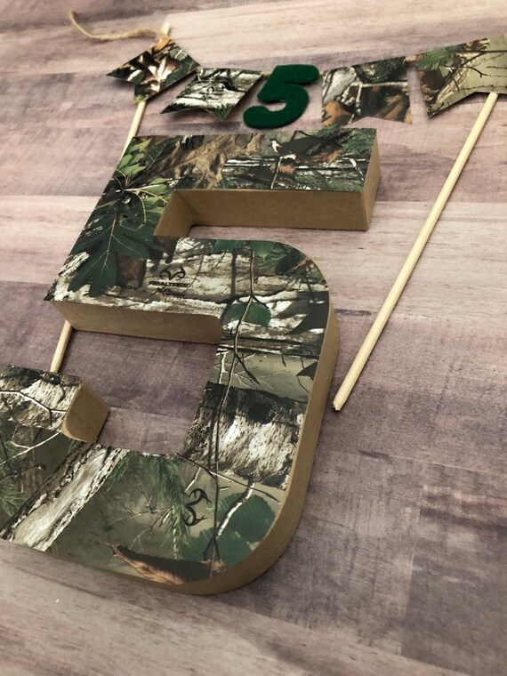 Camo Hunting Party Camo Party Decor Camo Cake Bunting Etsy