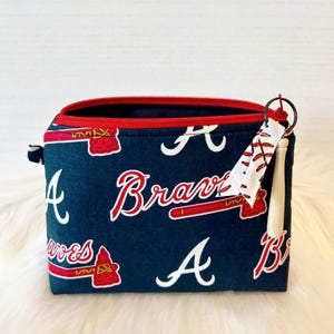 Atlanta Braves-cosmeticatas honkbal, Braves-accessoirezakje - Braves-reistas - Braves-honkbalcadeau