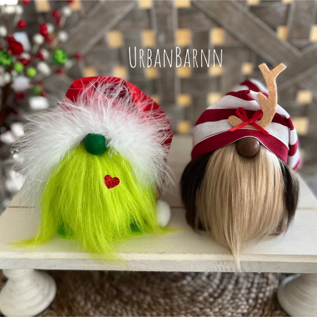 Grinch Gnome Max Gnome Etsy