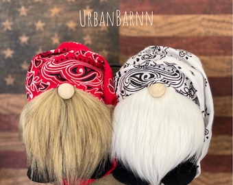 Biker Gnome, Slouchy Hat Flames Gnome, Motorcycles Decor, Motorcycle Rider Gnome, Slouchy Hat Gnomes