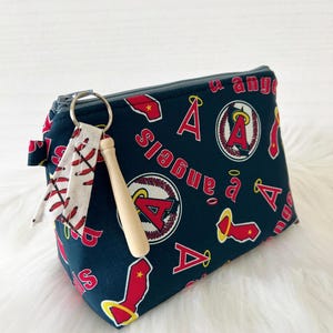 Los Angeles Angels Baseball Schminktasche, Engel Zubehör Tasche - Los Angeles Angels Reisetasche