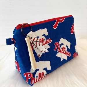 Philadelphia Phillies Baseball - Phillies Kosmetiktasche - Phillies Accessoire-Tasche - Phillies Make-up Tasche - Philadelphia Phillies Geschenke