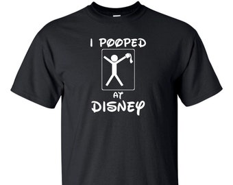 Camiseta "Hice caca en Disney"