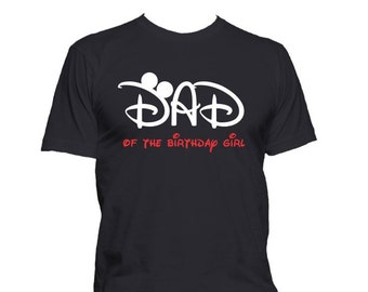 Camiseta Disney del papá de la cumpleañera