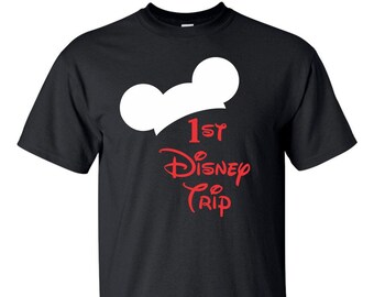 Camiseta "Primer viaje a Disneyland" (niño)