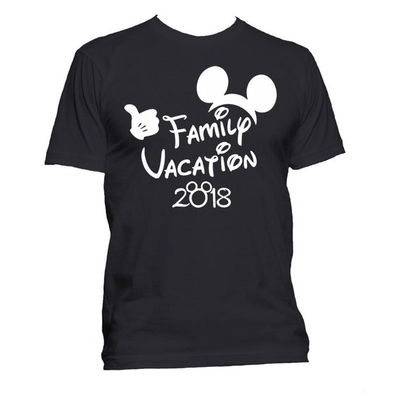 Disney Vacation T-Shirt Mickey 2018 | Etsy