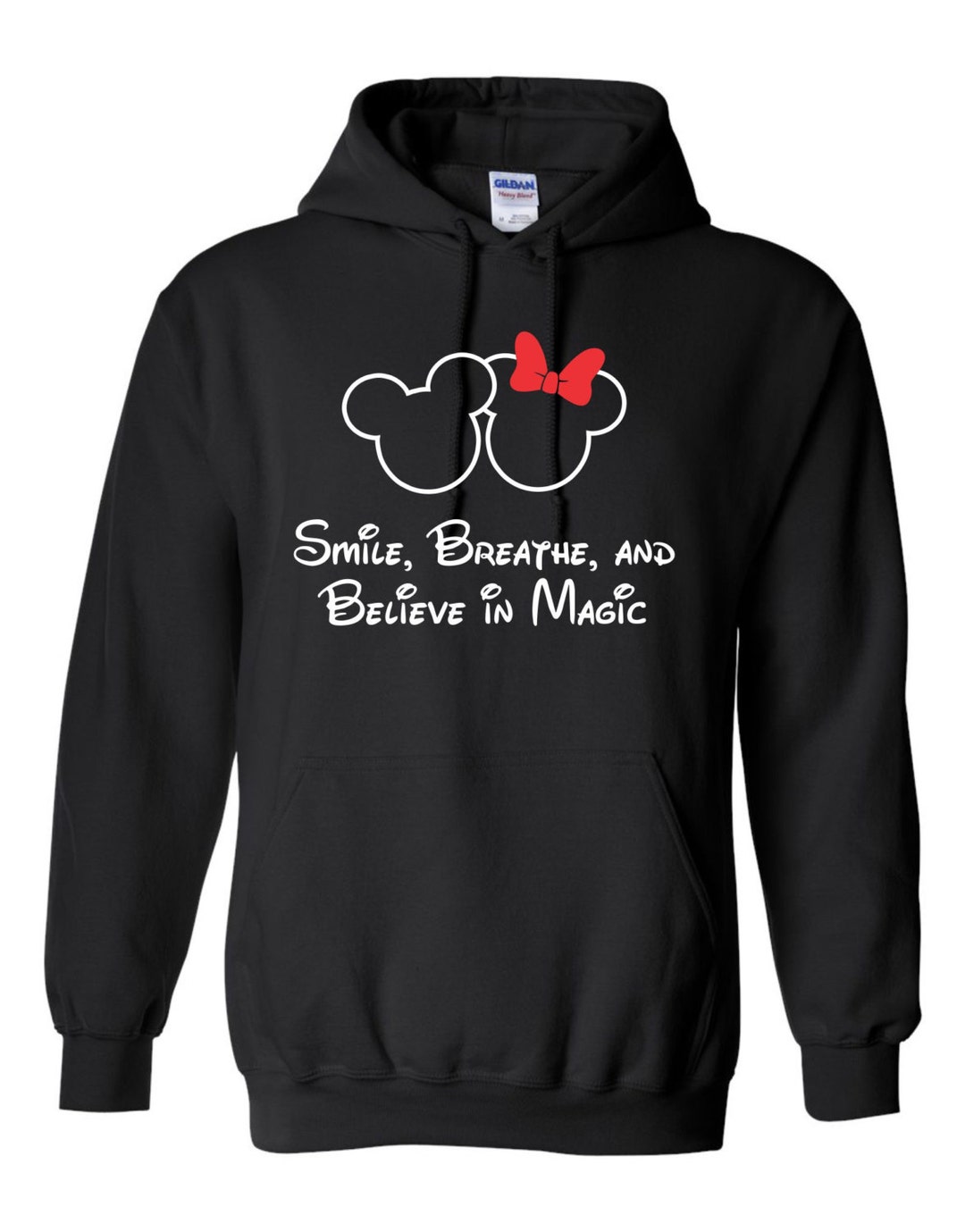 Mickey and Minnie Mouse Hoodie Etsy