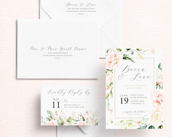 FOIL WEDDING Invitations | Market Street Suite