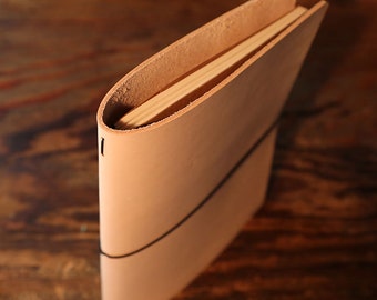 Double Extra Large Moleskine Cahier Leather Notebook Journal Cover