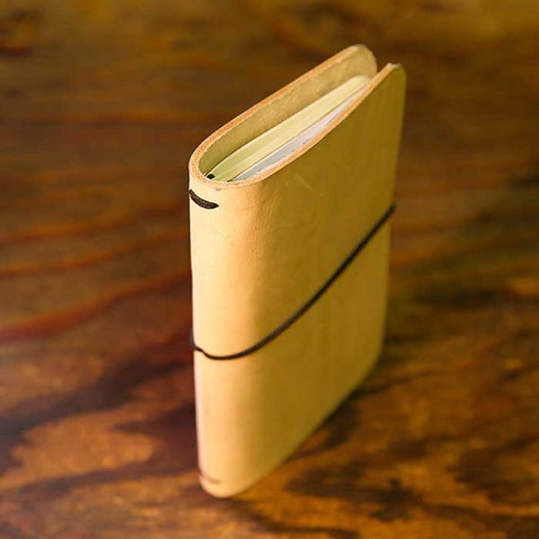 Double Field Notes Leather Notebook Refillable Journal Cover