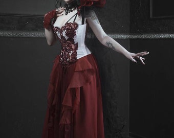 Vampire corset | Etsy