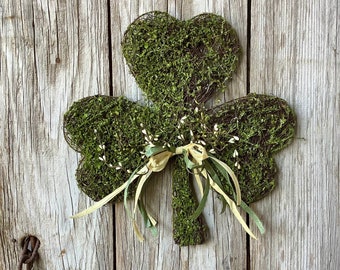 Shamrock Wreath, St. Patrick’s Day Wreath, Shamrock Decor, St. Patrick’s Day Decor