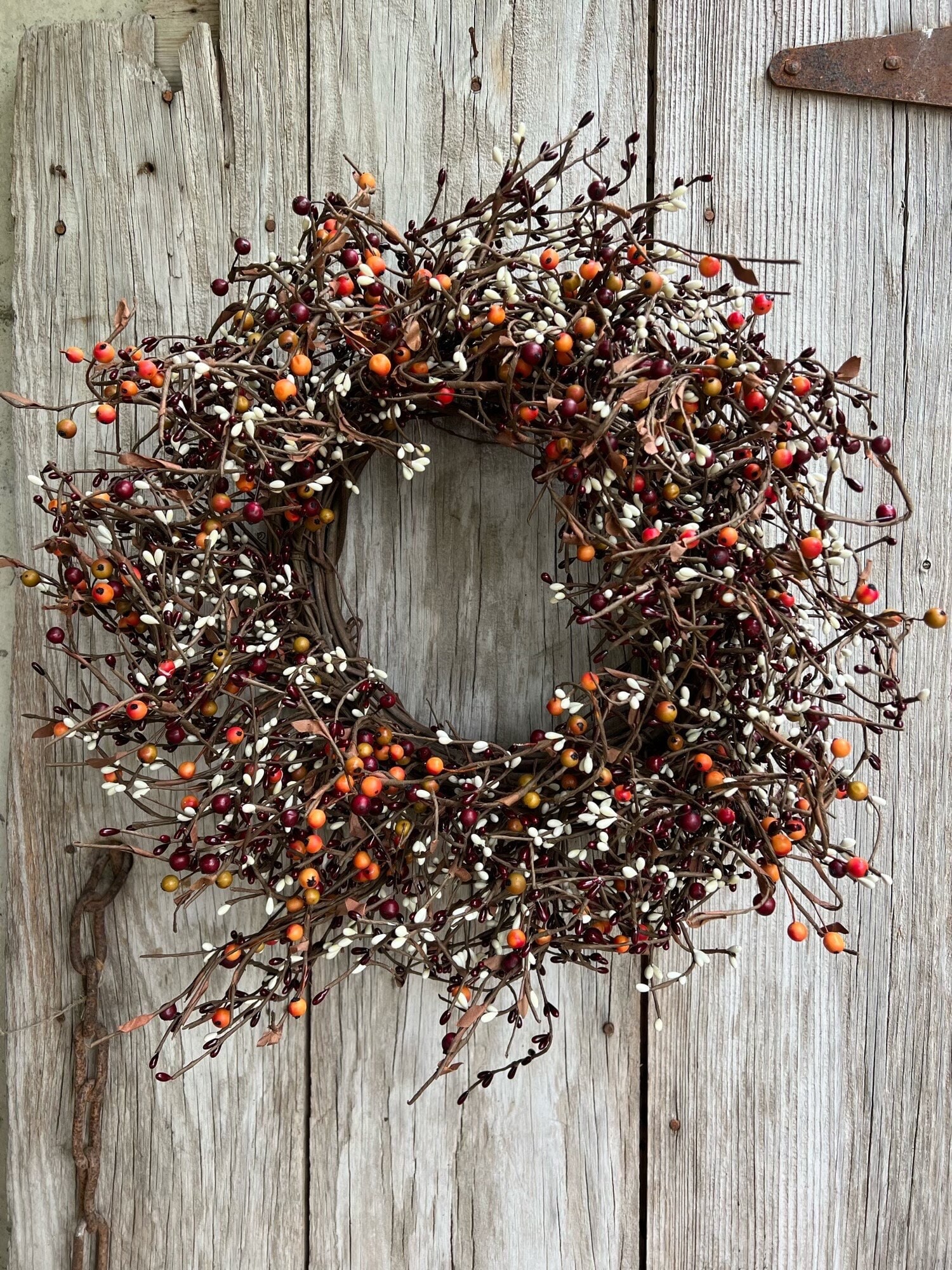 Cream Pip Berry Garland - Country Whims