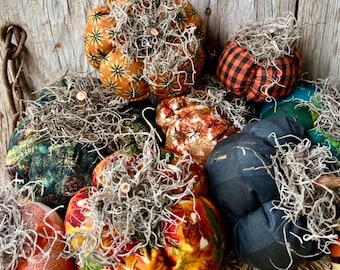 Scented Fabric Pumpkins