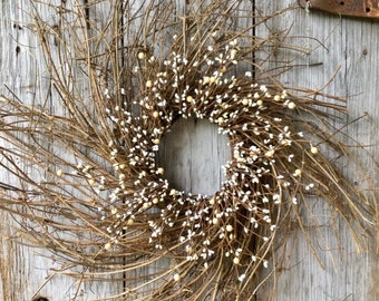 Build Your Own Extra Large Twig Wreath with Berries