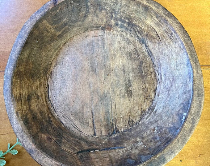 Large Round Dough Bowl Etsy