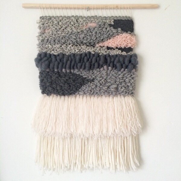 Woven Wall Hanging / Handwoven Tapestry / Weaving / custom order