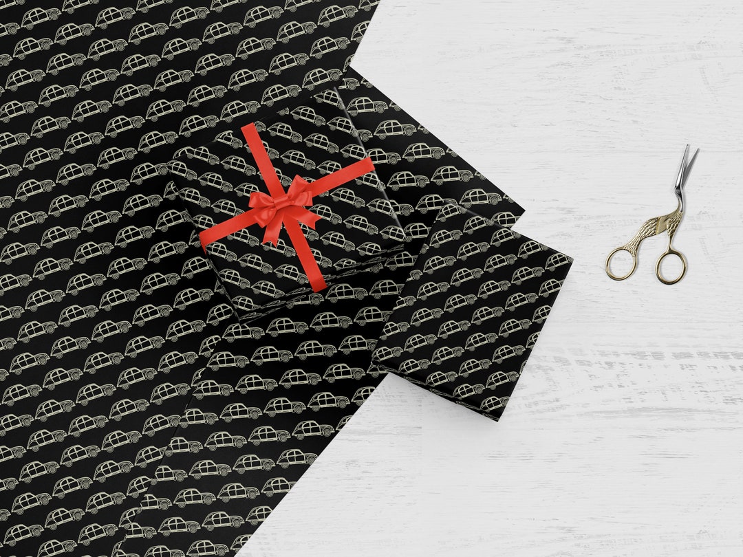 Wrapping 2cv Citroen Black 2CV/DS Wrapping Paper - Etsy