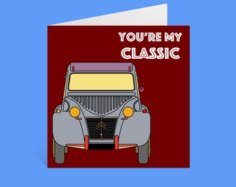 Citroen You're my Classic 2CV Ripple bonnet