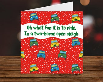 Citroen 2CV Two Horse Open Sleigh