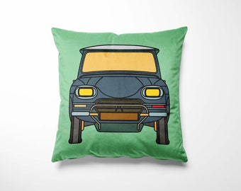 Citroen Ami Velvet Square Cushion 45cm