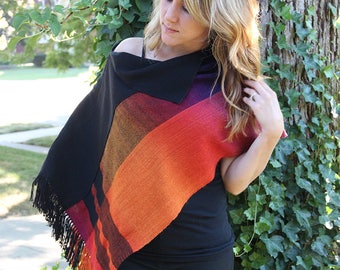 Sunset Poncho Pattern