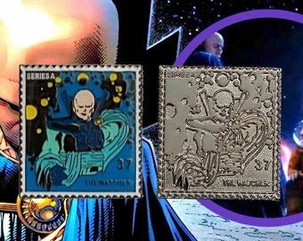 SALE! Marvel Stamp Series Enamel Lapel Pin - #37 The Watcher