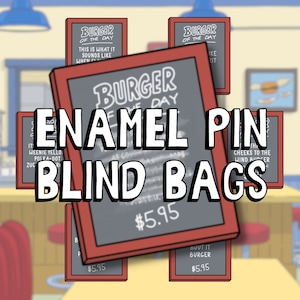 BOTD Blind Packs: Bob&#39;s Burgers themed Enamel Lapel Pins [Wave Two]