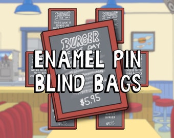 BOTD Blind Packs: Bob's Burgers themed Enamel Lapel Pins [Wave Two]