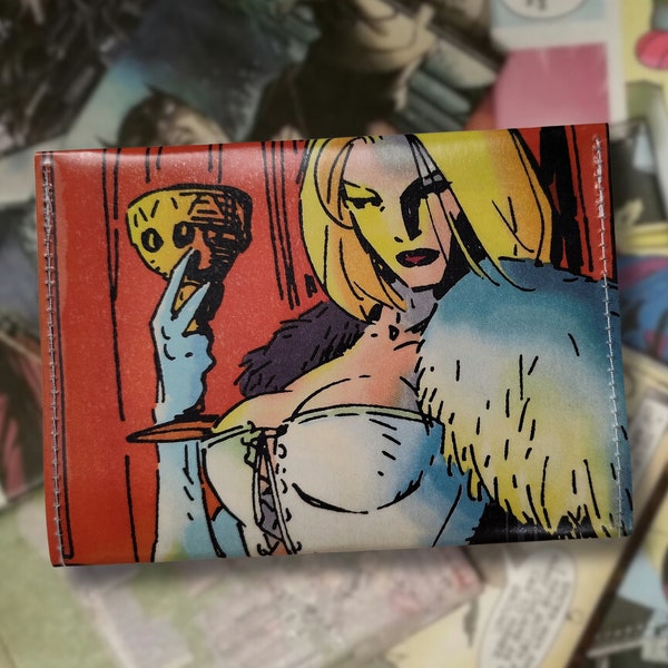 Upcycled Comic Wallet/Gift Card Holder - X Men