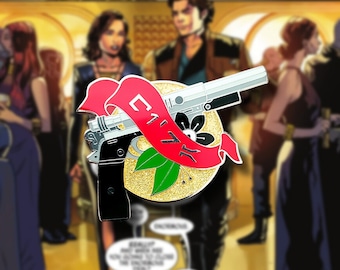 Trusted Lieutenant - Star Wars Inspired Qi'ra Enamel Lapel Pin