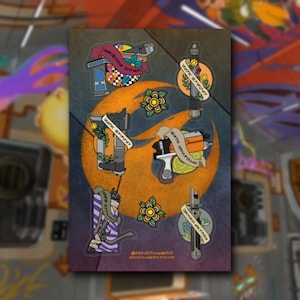 Ghost Crew Star Wars Rebels Themed [4&quot;x6&quot;] Vinyl Sticker Sheet