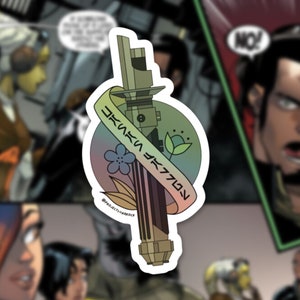 The Last Padawan - Star Wars: Rebels Themed Kanan Jarrus Holographic Vinyl Sticker