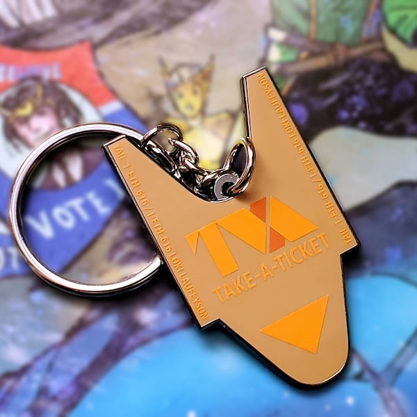 Marvel Themed "Time Variant" Enamel Keychain