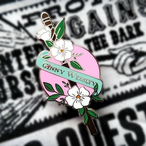 Ginger Sister: Wizarding Themed Enamel Lapel Pin