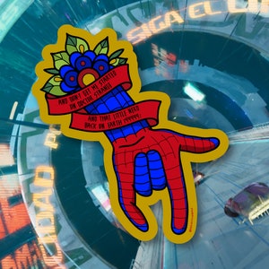 2099 - SpiderVerse Inspired Miguel O&#39;Hara Vinyl Sticker