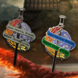 Headmaster: Wizarding Themed Enamel Lapel Pin