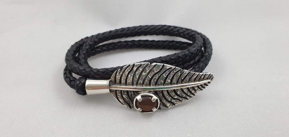 シルバー 編み込み ブレスレット*8