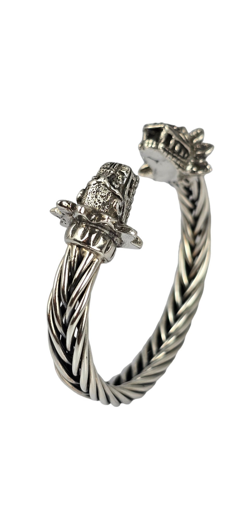 Men 925 Sterling Silver Quetzalcoatl Bracelet Handmade. - Etsy