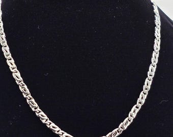 Figarokette aus 925er Sterlingsilber