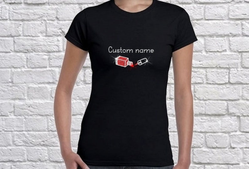 Custom Nail Tech Shirt Women's 