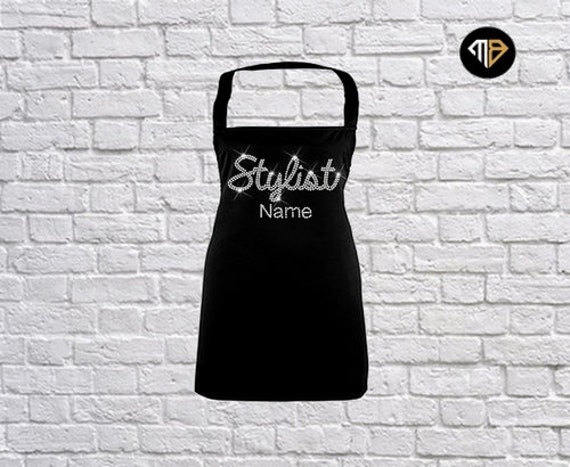 Stylist Apron Personalised Apron Hairdresser Apron Etsy