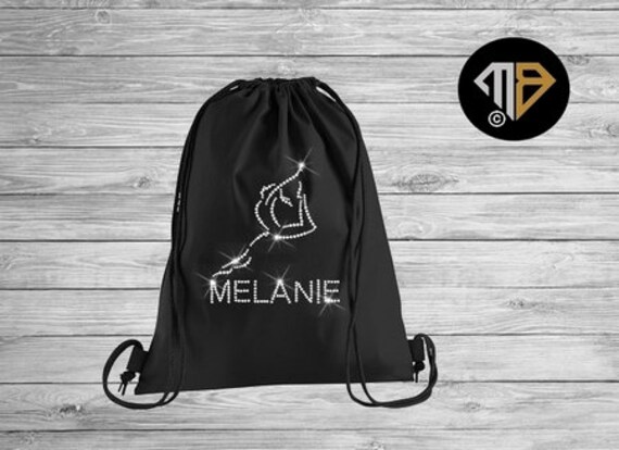 gymnastics bag personalised