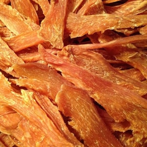 Homemade All Natural USA Chicken Jerky Filet Treats for Dogs/Cats/Pets! Made to Order! Fast Shipping!