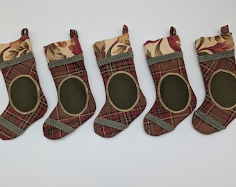 Mini Christmas Stocking - Set of 5