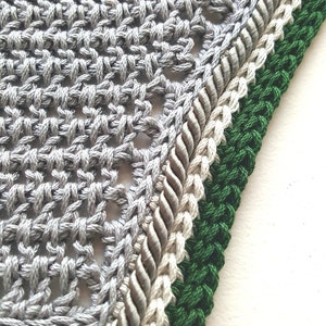 Grey Horse Fly Bonnet / Fly Veil / Horse Ear Bonnet with Silver and Hunter Green Trim