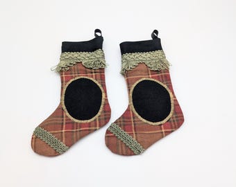 Mini Christmas Stocking - Set of 2