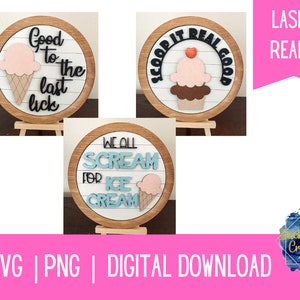 Eiscreme SVG PNG, Eistüte SVG, Eiscreme-Svg-Bundle, Laser-fertig, Cricut-Datei, Eiscreme-Dekor-Svg, Streusel svg, Eiscreme-Party