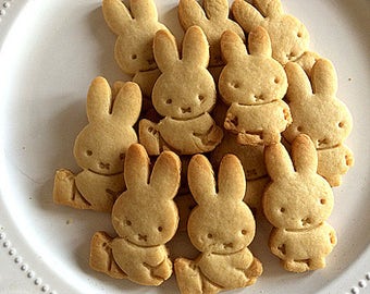 Easter gift cookies--Mini Bunny Sugar Cookies --- Sweet Treats---rabbit cookies---Four Dozen